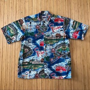 Vintage Chicago Cubs Hawaiian Shirt